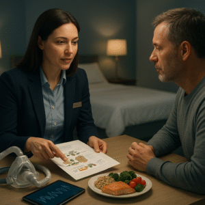 dieta para apneia do sono alimentos e habitos - julho 2026